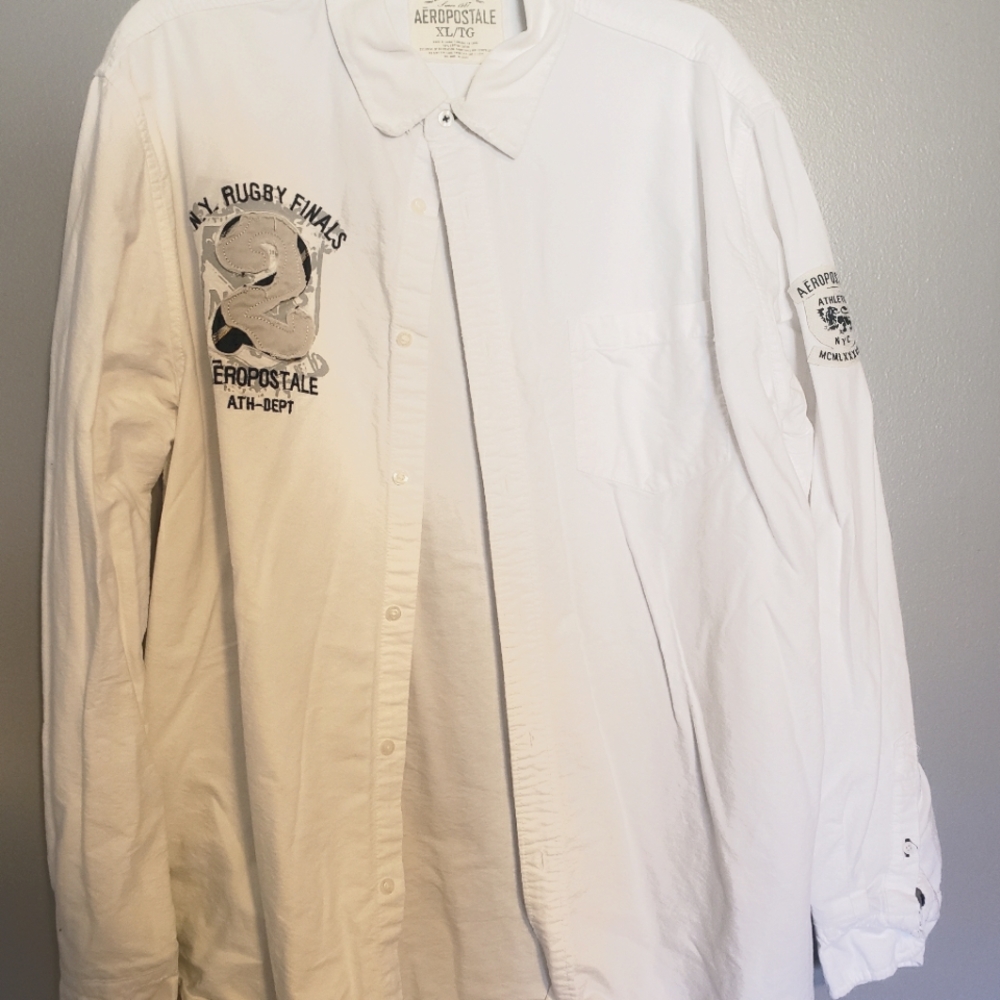 Aeropostale Button Up Long Sleeve XL
